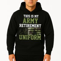 This Is My Army Retirement Uniform Hoodie