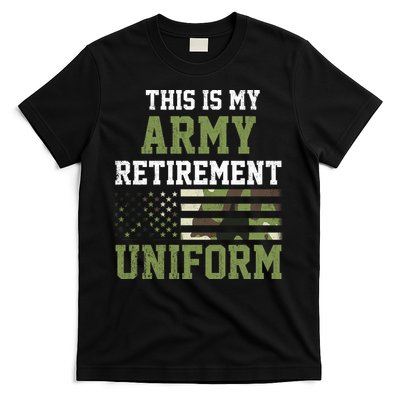 This Is My Army Retirement Uniform T-Shirt