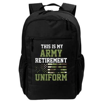 This Is My Army Retirement Uniform Backpack