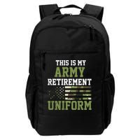 This Is My Army Retirement Uniform Backpack