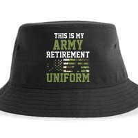 This Is My Army Retirement Uniform Sustainable Bucket Hat
