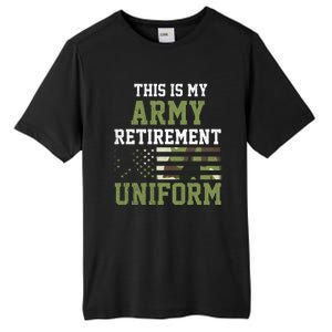 This Is My Army Retirement Uniform Tall Fusion ChromaSoft Performance T-Shirt