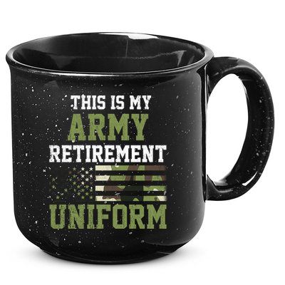 This Is My Army Retirement Uniform 15oz Campfire Ceramic Mug