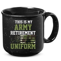 This Is My Army Retirement Uniform 15oz Campfire Ceramic Mug