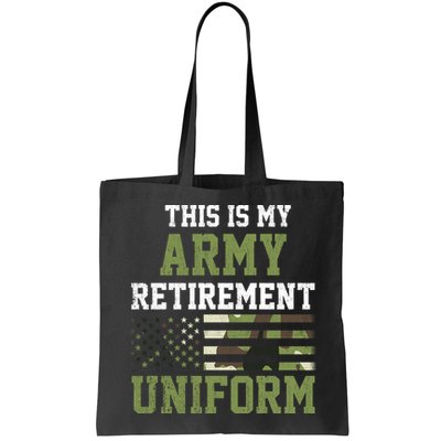 This Is My Army Retirement Uniform Bag