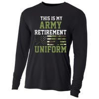 This Is My Army Retirement Uniform Cooling Performance Long Sleeve Crew