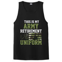 This Is My Army Retirement Uniform PosiCharge Competitor Tank