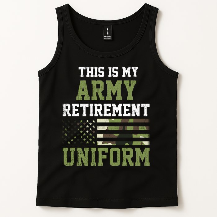 This Is My Army Retirement Uniform Tank Top