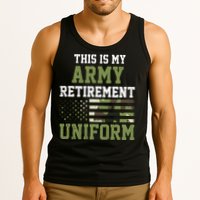 This Is My Army Retirement Uniform Tank Top