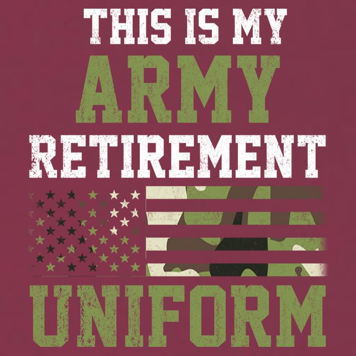 This Is My Army Retirement Uniform 16oz Travel Tumbler