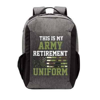This Is My Army Retirement Uniform Vector Backpack