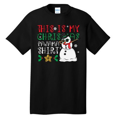 This Is My Christmas Pajama Holiday Tall T-Shirt