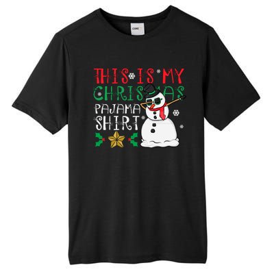 This Is My Christmas Pajama Holiday Tall Fusion ChromaSoft Performance T-Shirt