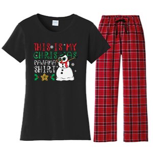 This Is My Christmas Pajama Holiday Women's Flannel Pajama Set