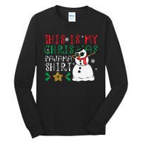 This Is My Christmas Pajama Holiday Tall Long Sleeve T-Shirt