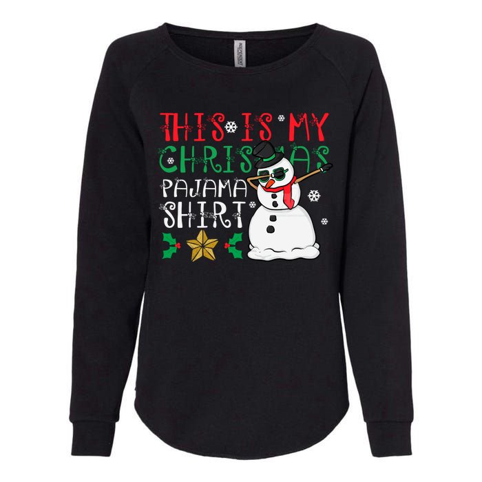 This Is My Christmas Pajama Holiday Womens California Wash Sweatshirt