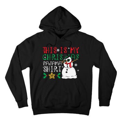 This Is My Christmas Pajama Holiday Tall Hoodie