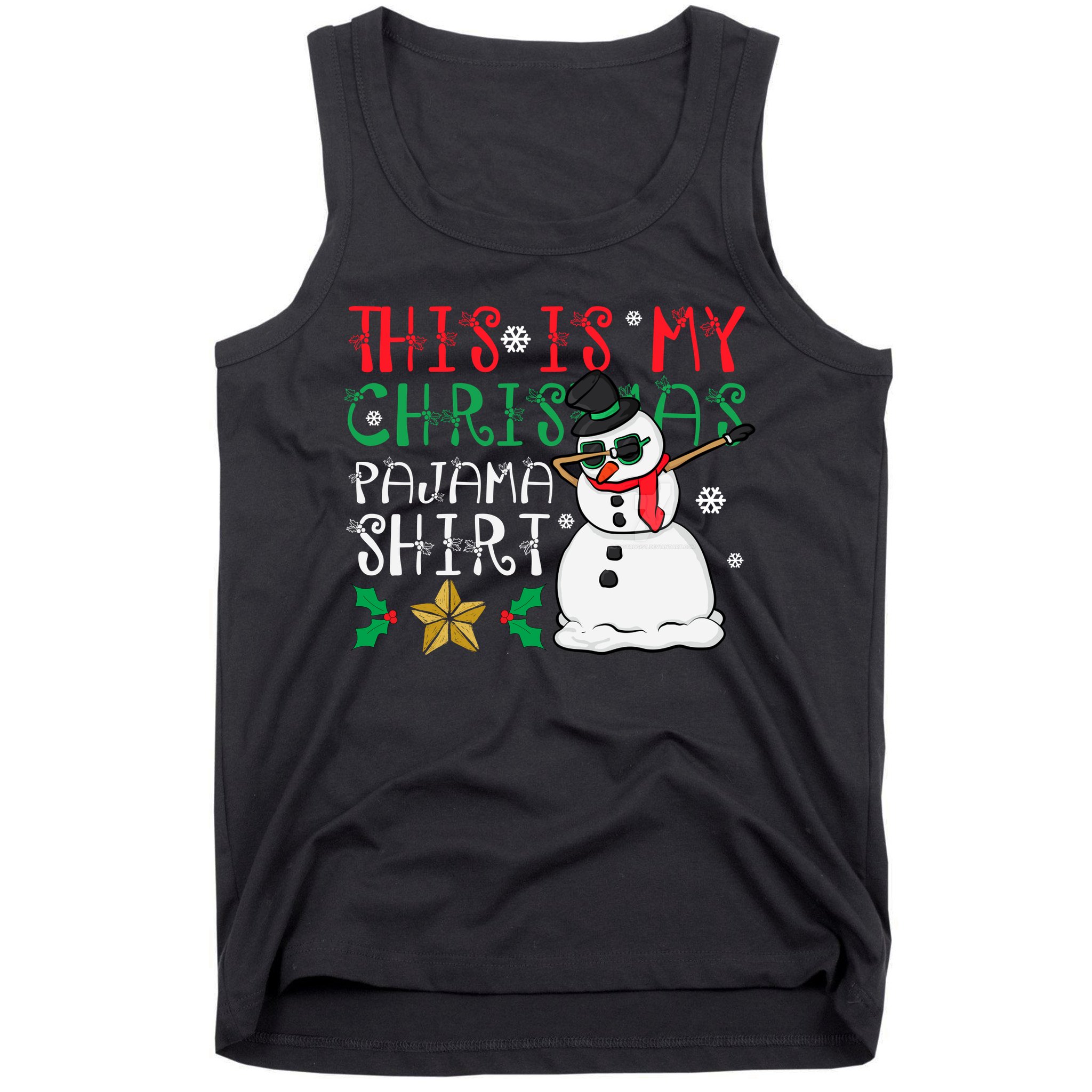 This Is My Christmas Pajama Holiday Tank Top
