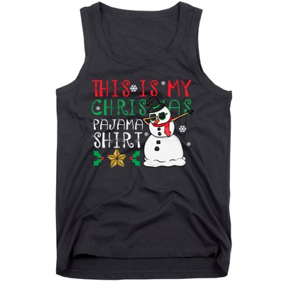 This Is My Christmas Pajama Holiday Tank Top