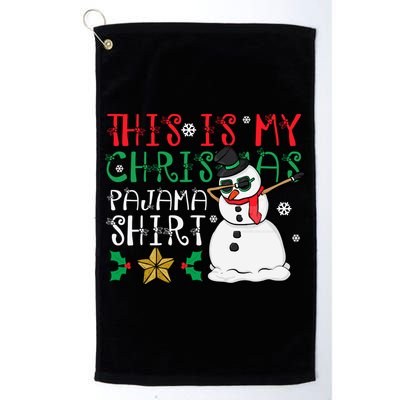 This Is My Christmas Pajama Holiday Golf Towel