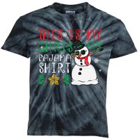 This Is My Christmas Pajama Holiday Kids Tie-Dye T-Shirt