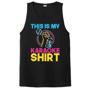 This Is My Karaoke Microphone Singing Lover Hoodie PosiCharge Competitor Tank