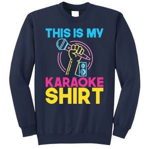 This Is My Karaoke Microphone Singing Lover Hoodie Sweatshirt