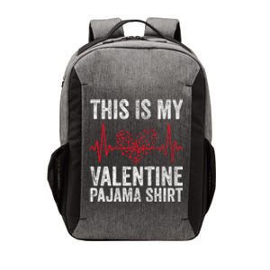 This Is My Valentine Pajama Gift Video Game Lover Gift Vector Backpack