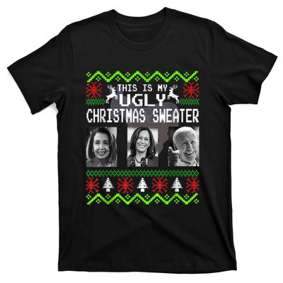 This Is My Ugly Christmas Anti Biden Sweater Christmas Gifts T-Shirt