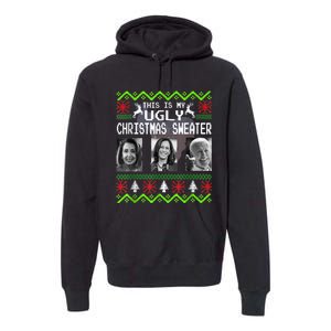 This Is My Ugly Christmas Anti Biden Sweater Christmas Gifts Premium Hoodie