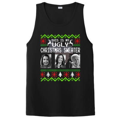 This Is My Ugly Christmas Anti Biden Sweater Christmas Gifts PosiCharge Competitor Tank