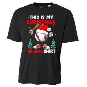 This Is My Christmas Pajama Baseball Cooling Performance Crew T-Shirt