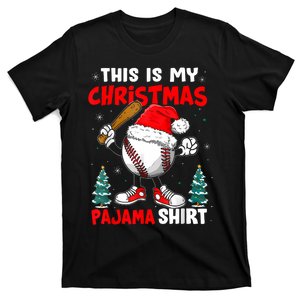 This Is My Christmas Pajama Baseball T-Shirt