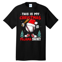 This Is My Christmas Pajama Baseball Tall T-Shirt