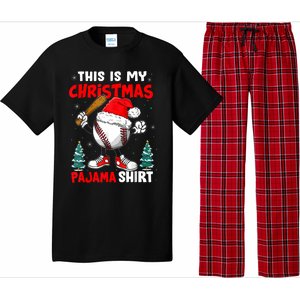 This Is My Christmas Pajama Baseball Pajama Set