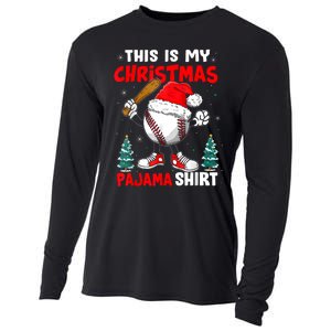 This Is My Christmas Pajama Baseball Cooling Performance Long Sleeve Crew