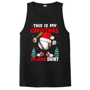 This Is My Christmas Pajama Baseball PosiCharge Competitor Tank