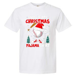 This Is My Christmas Pajama Baseball Garment-Dyed Heavyweight T-Shirt