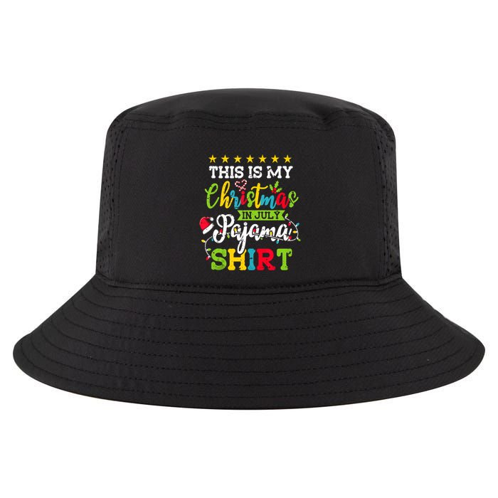 This Is My Christmas In July Pajama Hawaiian Summer Tank Top Cool Comfort Performance Bucket Hat