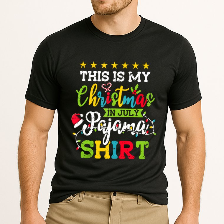 This Is My Christmas In July Pajama Hawaiian Summer Tank Top Performance Shirt