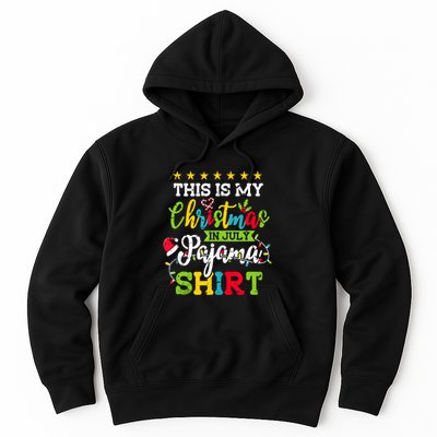 This Is My Christmas In July Pajama Hawaiian Summer Tank Top Hoodie