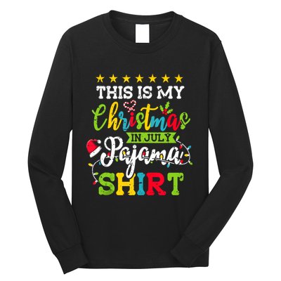 This Is My Christmas In July Pajama Hawaiian Summer Tank Top Long Sleeve Shirt