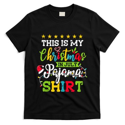 This Is My Christmas In July Pajama Hawaiian Summer Tank Top T-Shirt