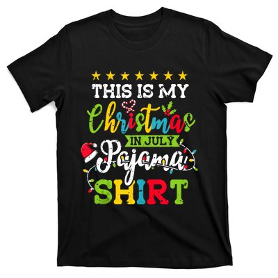 This Is My Christmas In July Pajama Hawaiian Summer Tank Top T-Shirt