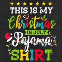 This Is My Christmas In July Pajama Hawaiian Summer Tank Top 11oz C Handle Ceramic Mug
