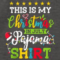 This Is My Christmas In July Pajama Hawaiian Summer Tank Top Vector Backpack