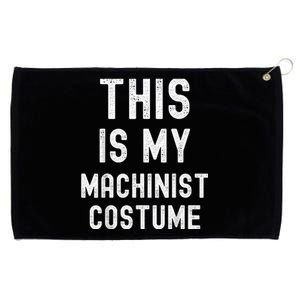 This Is My Machinist Costume Easy Lazy Costume For Halloween Grommeted Golf Towel