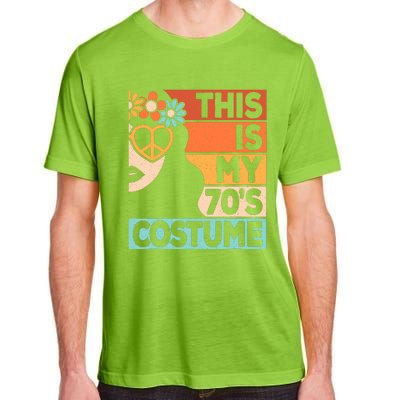 This Is My 70s Costume 70s Disco 1970s 70s Outfit Adult ChromaSoft Performance T-Shirt