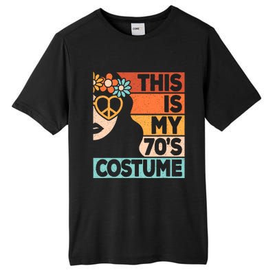 This Is My 70s Costume 70s Disco 1970s 70s Outfit Tall Fusion ChromaSoft Performance T-Shirt