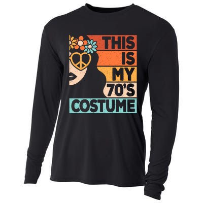 This Is My 70s Costume 70s Disco 1970s 70s Outfit Cooling Performance Long Sleeve Crew